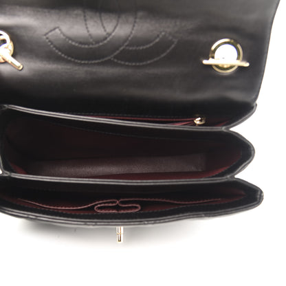 Chanel Lambskin Quilted Small Trendy CC Dual Handle Flap Bag Black 5 of 10
