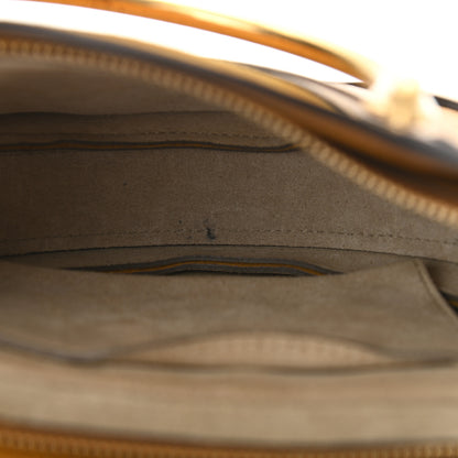 Chloe Calfskin Suede Small Pixie Bag Mustard Brown 16 of 17