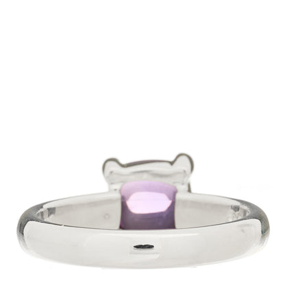 Tiffany Sterling Silver Amethyst 7mm Paloma's Sugar Stacks Ring 52 6 3 of 5