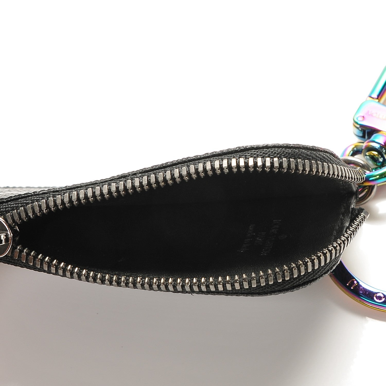 Louis Vuitton Monogram Eclipse Flash Fragment Key Pouch 3 of 4