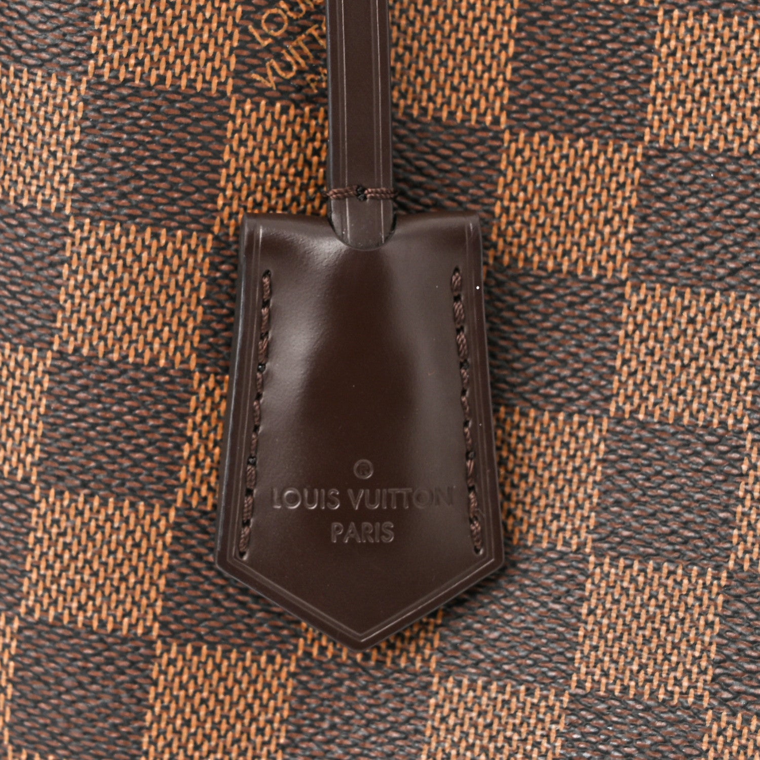 Louis Vuitton Damier Ebene Cuir Taurillon Brittany Bordeaux 6 of 17