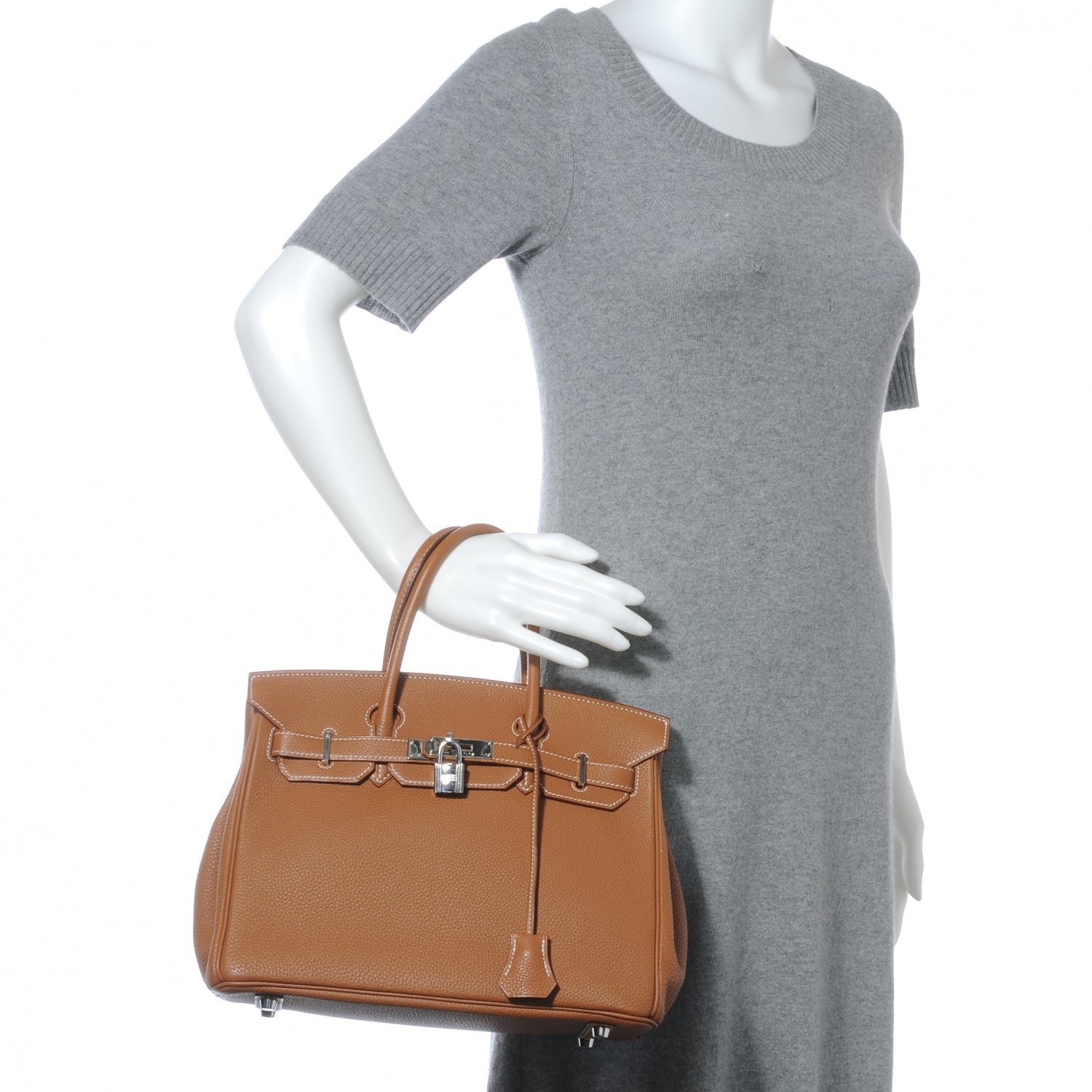 Hermes Togo Birkin 30 Gold 2 of 9