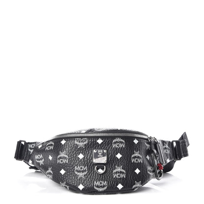 MCM Visetos Stark Belt Bag Black 1 of 9