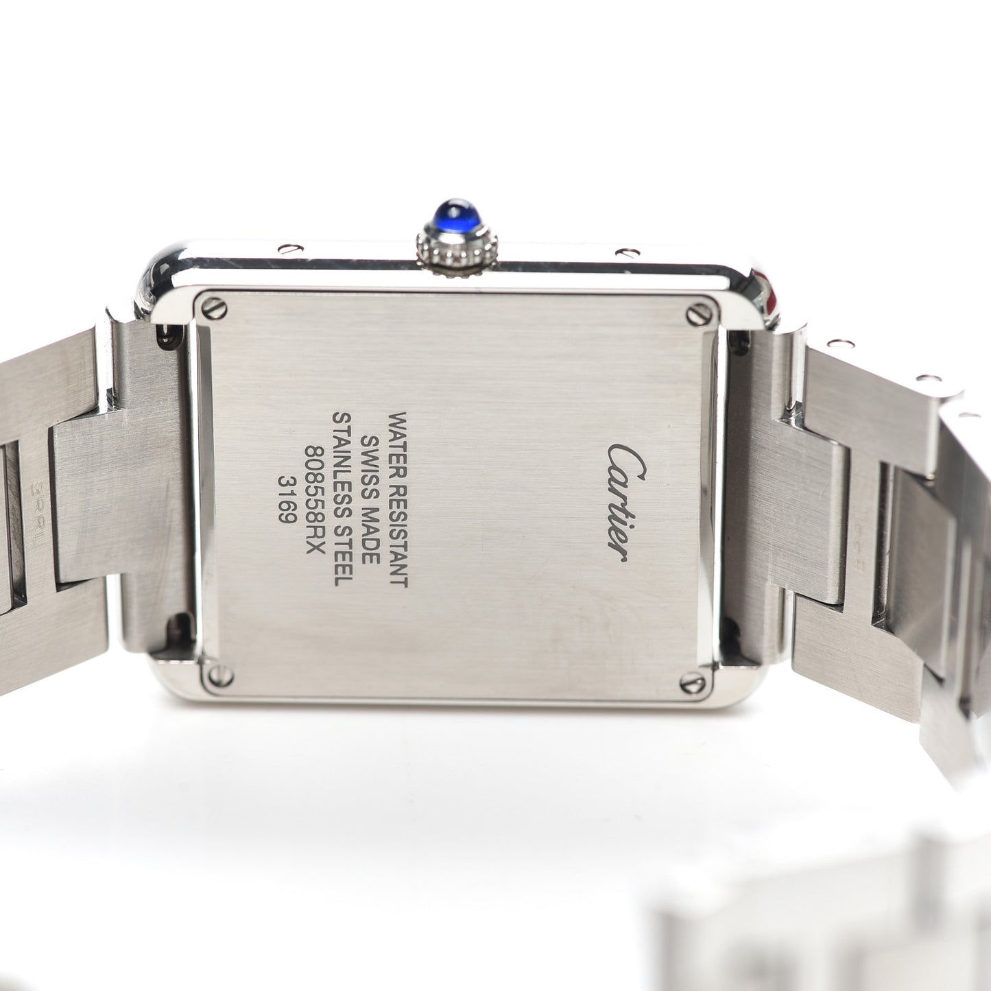 Stainless Steel 27mm Tank Solo Quartz Watch