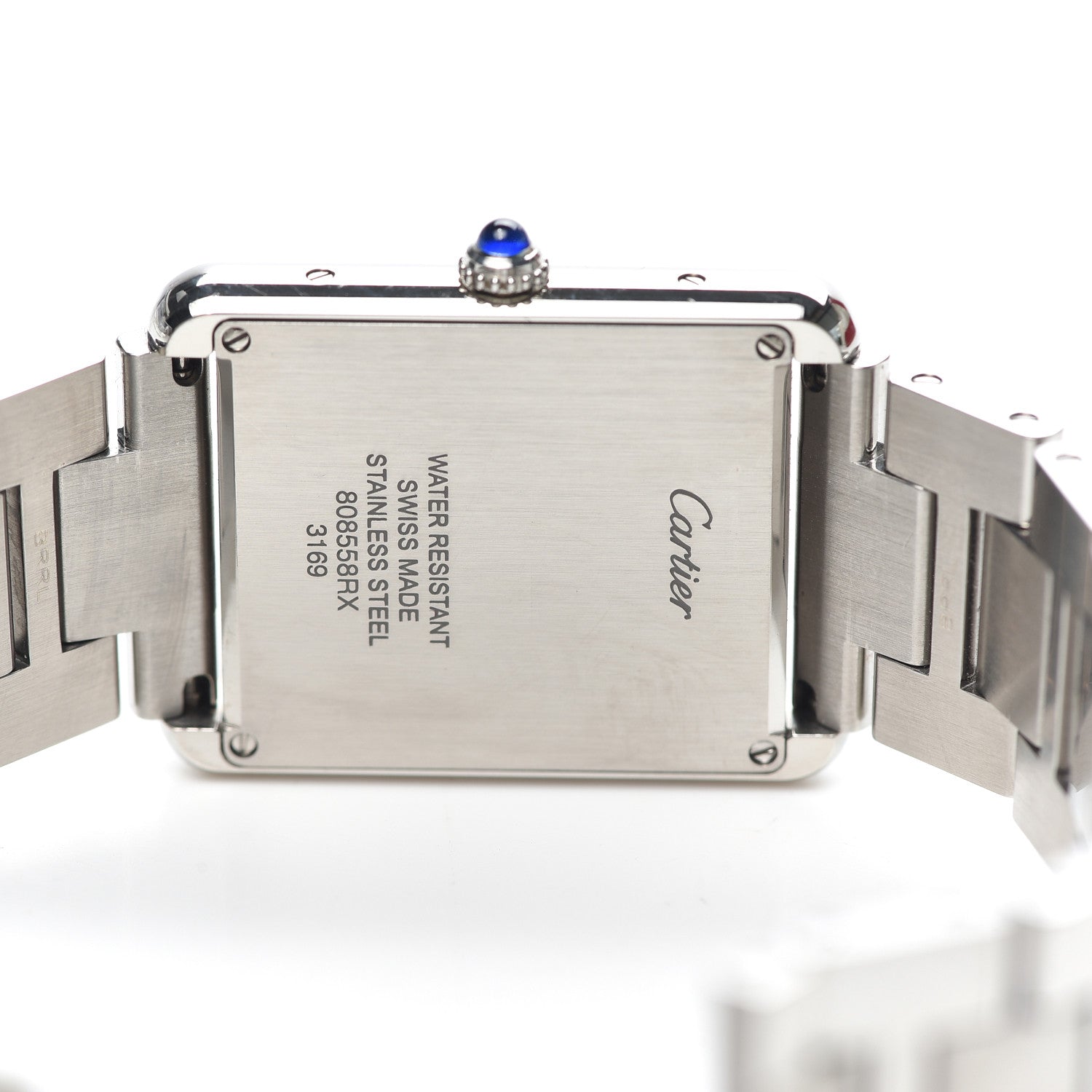 Cartier Stainless Steel 27mm Tank Solo Quartz Watch 4 of 6