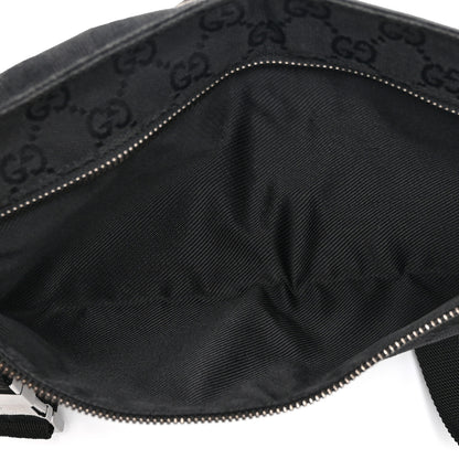 Gucci GG Monogram Double Pocket Belt Bag Black 5 of 10