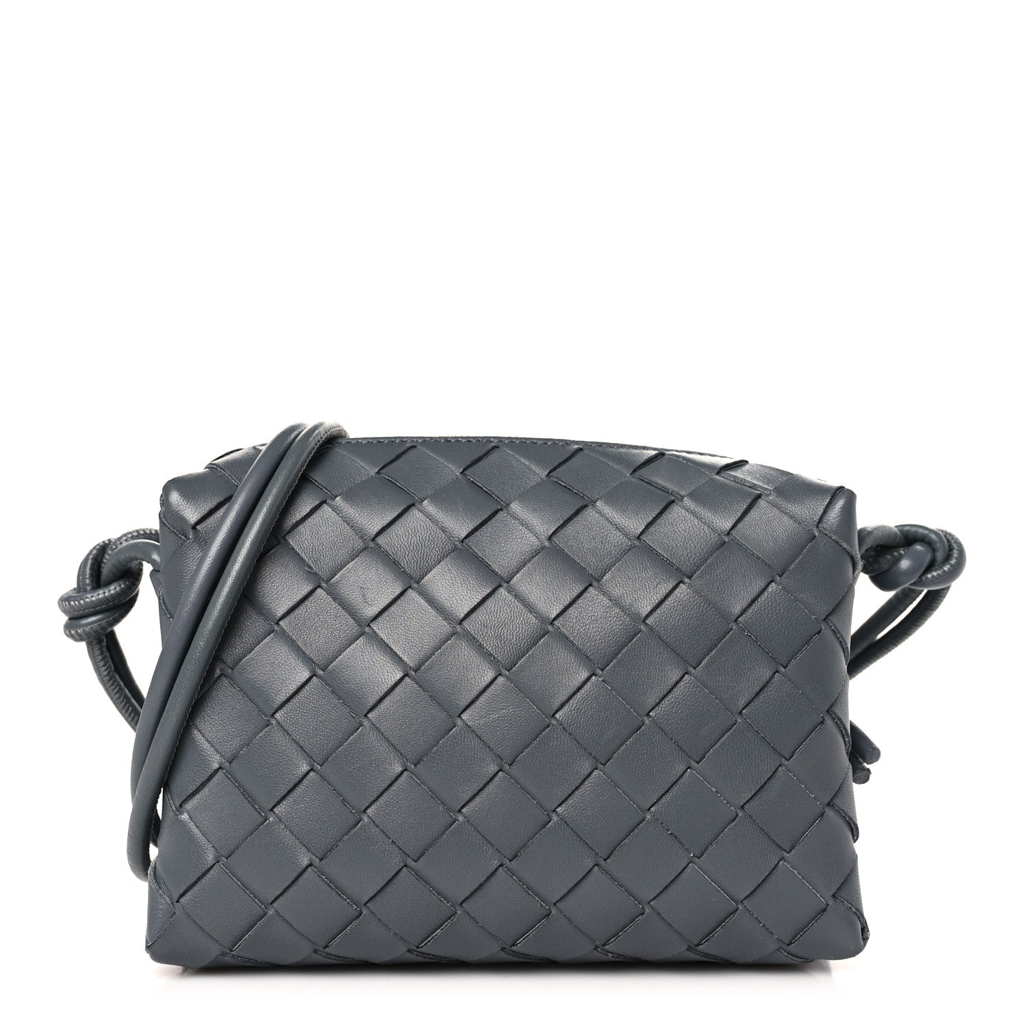 Bottega Veneta Nappa Intrecciato Mini Loop Camera Bag Thunder 1 of 7