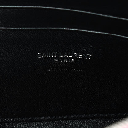 Saint Laurent Grain De Poudre Matelasse Monogram Mini Lou Camera Bag Bright Pink 5 of 8