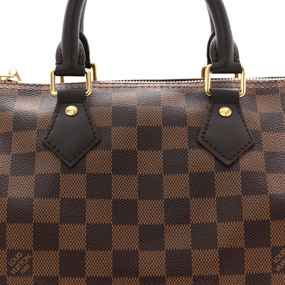 Louis Vuitton Damier Ebene Speedy Bandouliere 25 8 of 11