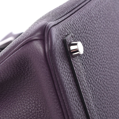 Hermes Togo Birkin 25 Raisin 20 of 34
