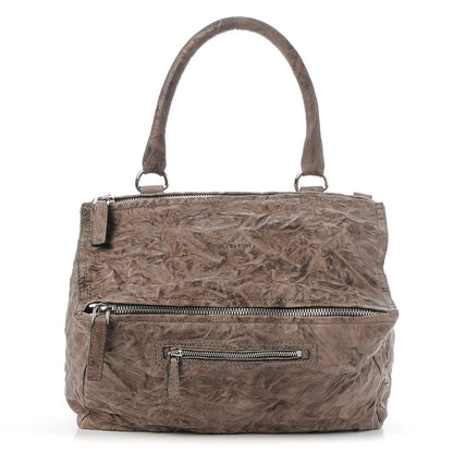 Givenchy Tumbled Sheepskin Medium Pandora Charcoal 1 of 8
