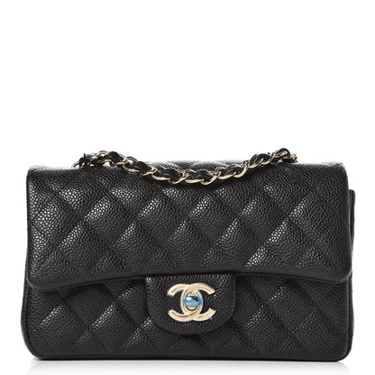 Chanel Caviar Quilted Mini Rectangular Flap Black 1 of 8