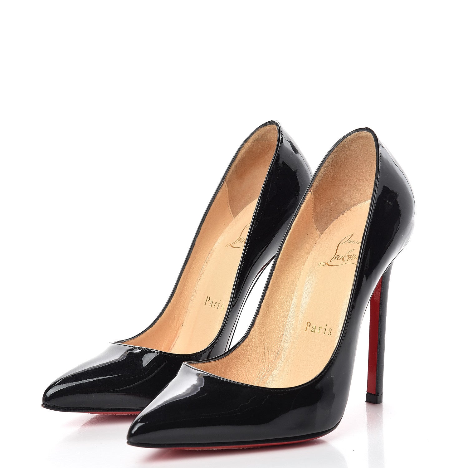 Christian Louboutin Patent Pigalle 120 Pumps 36.5 Black 2 of 10