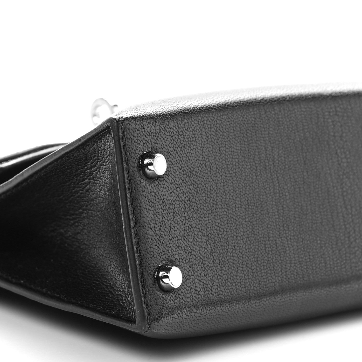 Hermes Chevre Chamkila Mini Kelly Sellier 20 Black 9 of 11