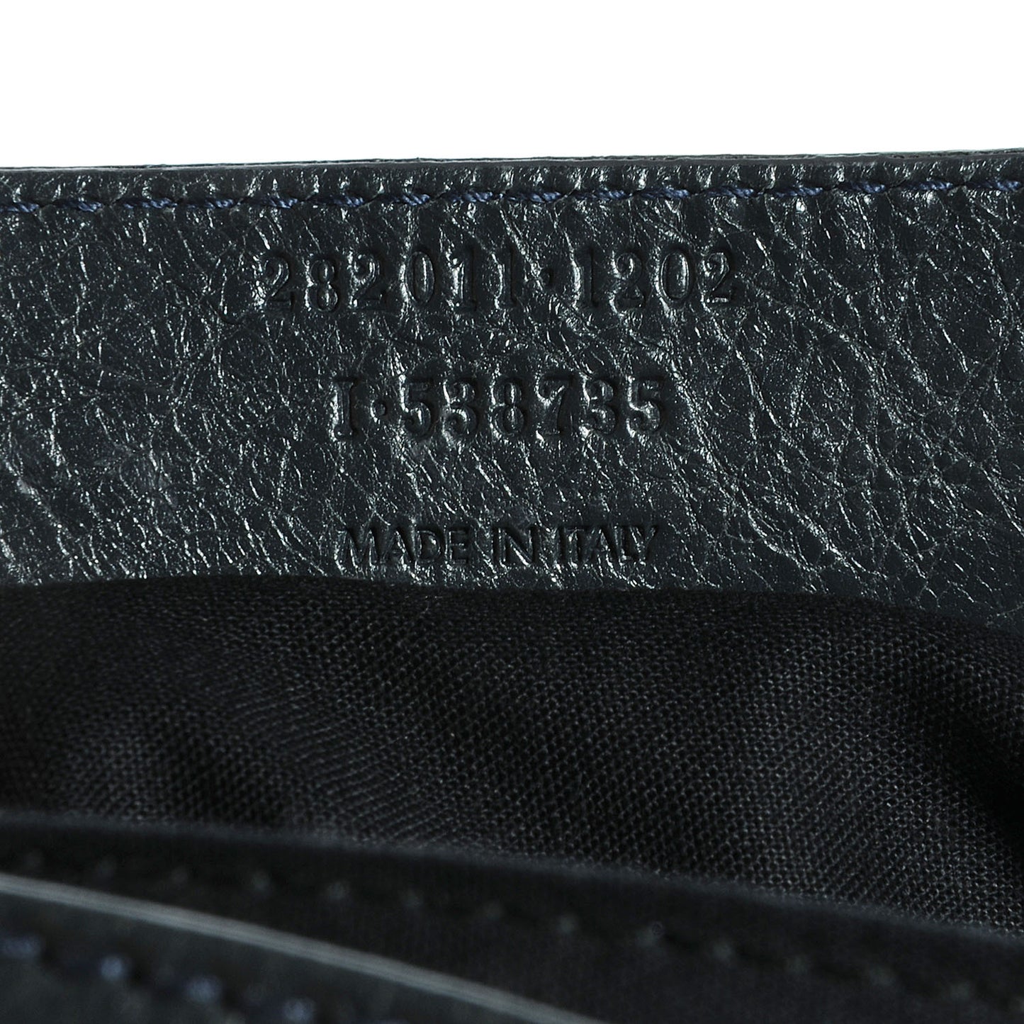 Agneau Giant 12 Gold Hardware Envelope Clutch Anthracite