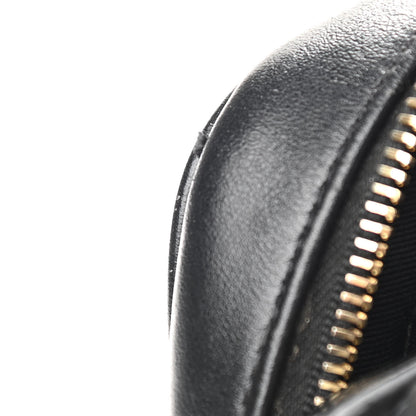 Saint Laurent Calfskin Matelasse Monogram Lou Camera Bag Black 21 of 21