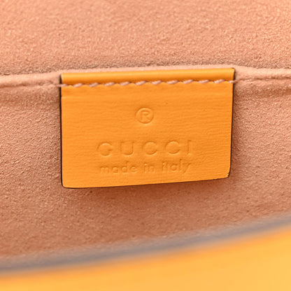Gucci Calfskin Script Logo Board Messenger Bag Crop Lemon Leaf Rio Blue New Cherry Red 6 of 15