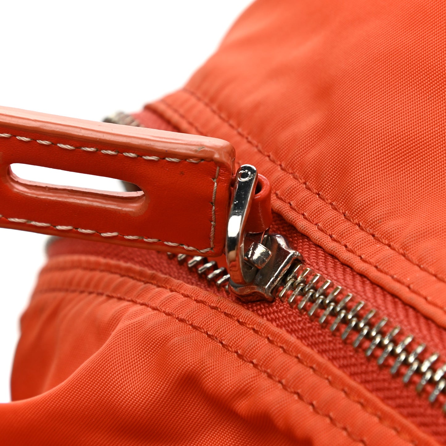 Nylon Vela Sport Duffle Papaya