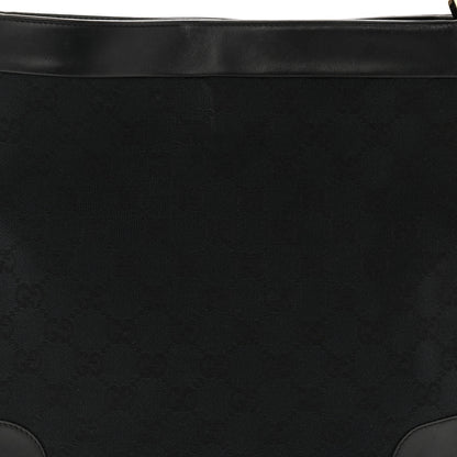Gucci GG Monogram Shoulder Bag Black 8 of 13