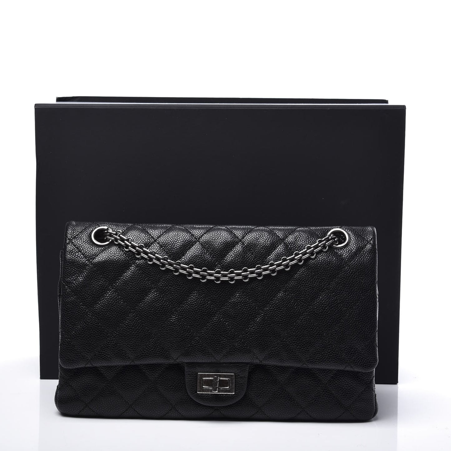 Caviar Quilted 2.55 Reissue 226 Flap Black