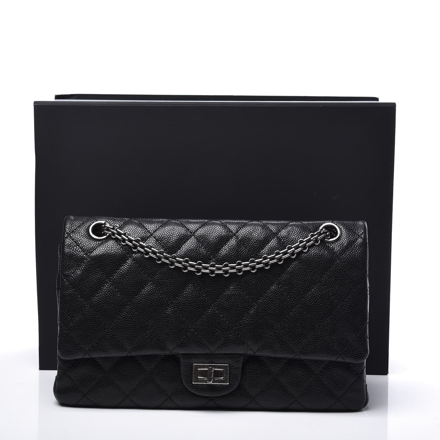 Chanel Caviar Quilted 2.55 Reissue 226 Flap Black 10 of 10