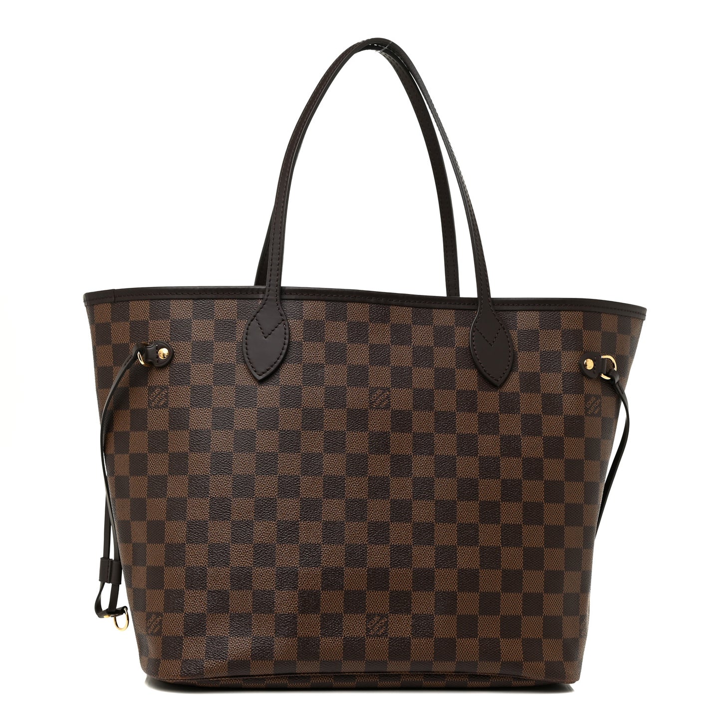 Damier Ebene Neo Neverfull MM Rose Ballerine