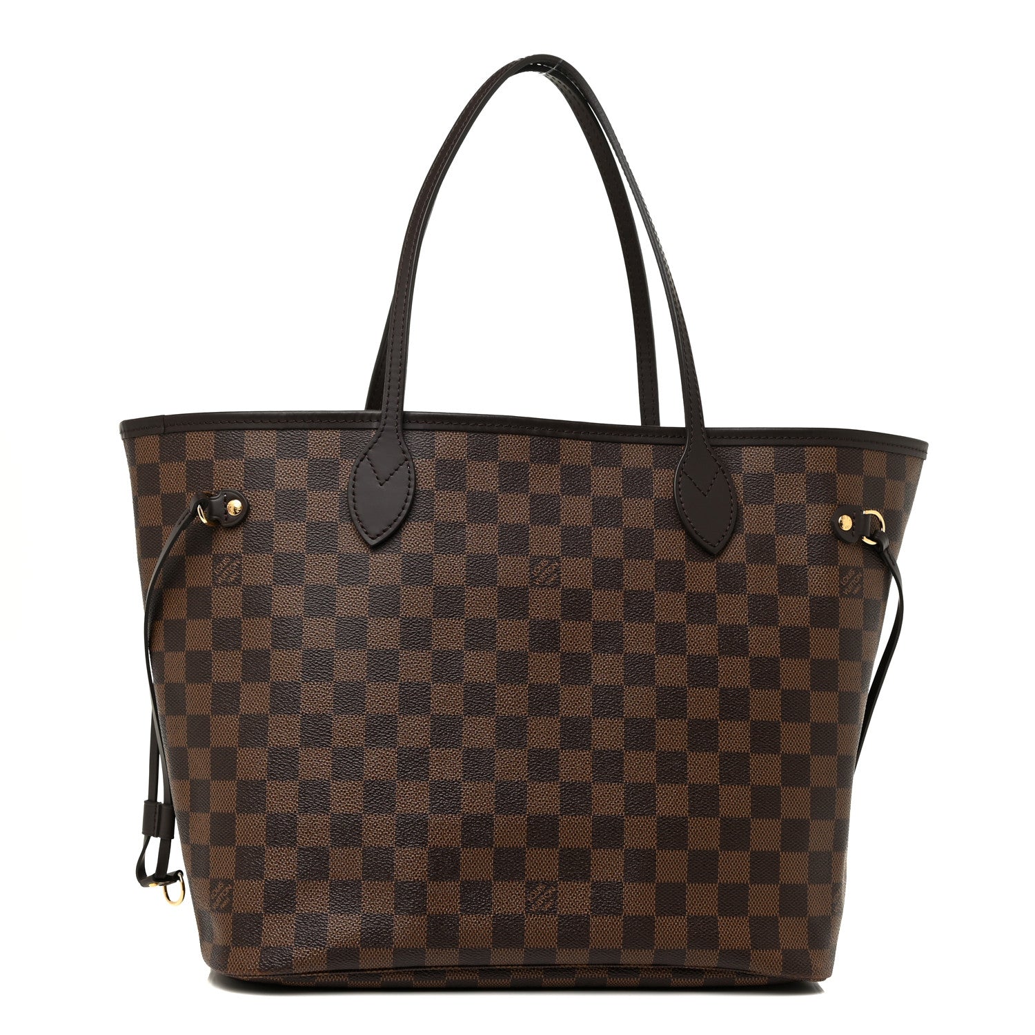 Louis Vuitton Damier Ebene Neo Neverfull MM Rose Ballerine 3 of 15