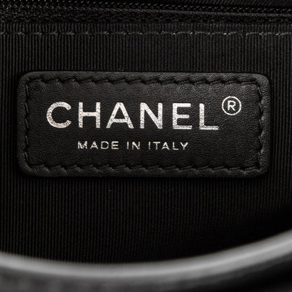 Chanel Goatskin Quilted Double Flap Black 6 of 6