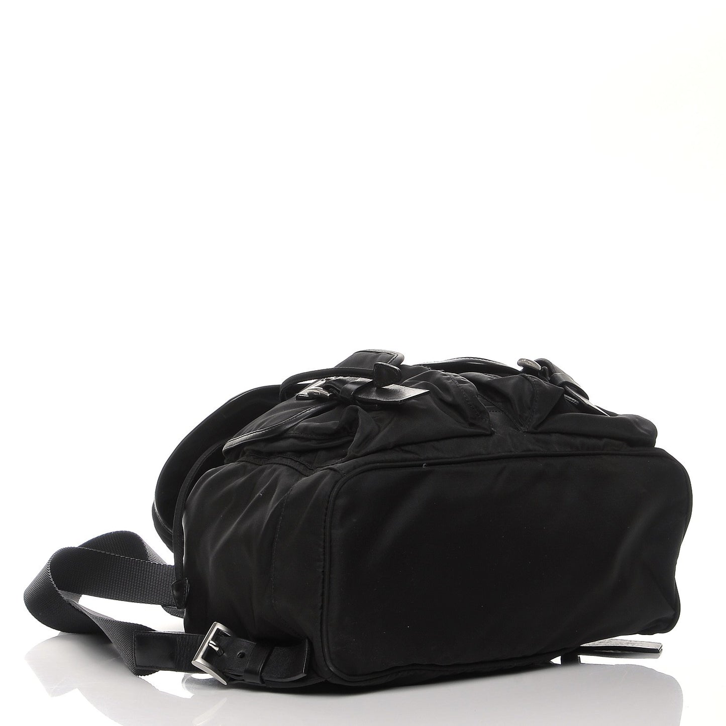 Nylon Vela Medium Backpack Black