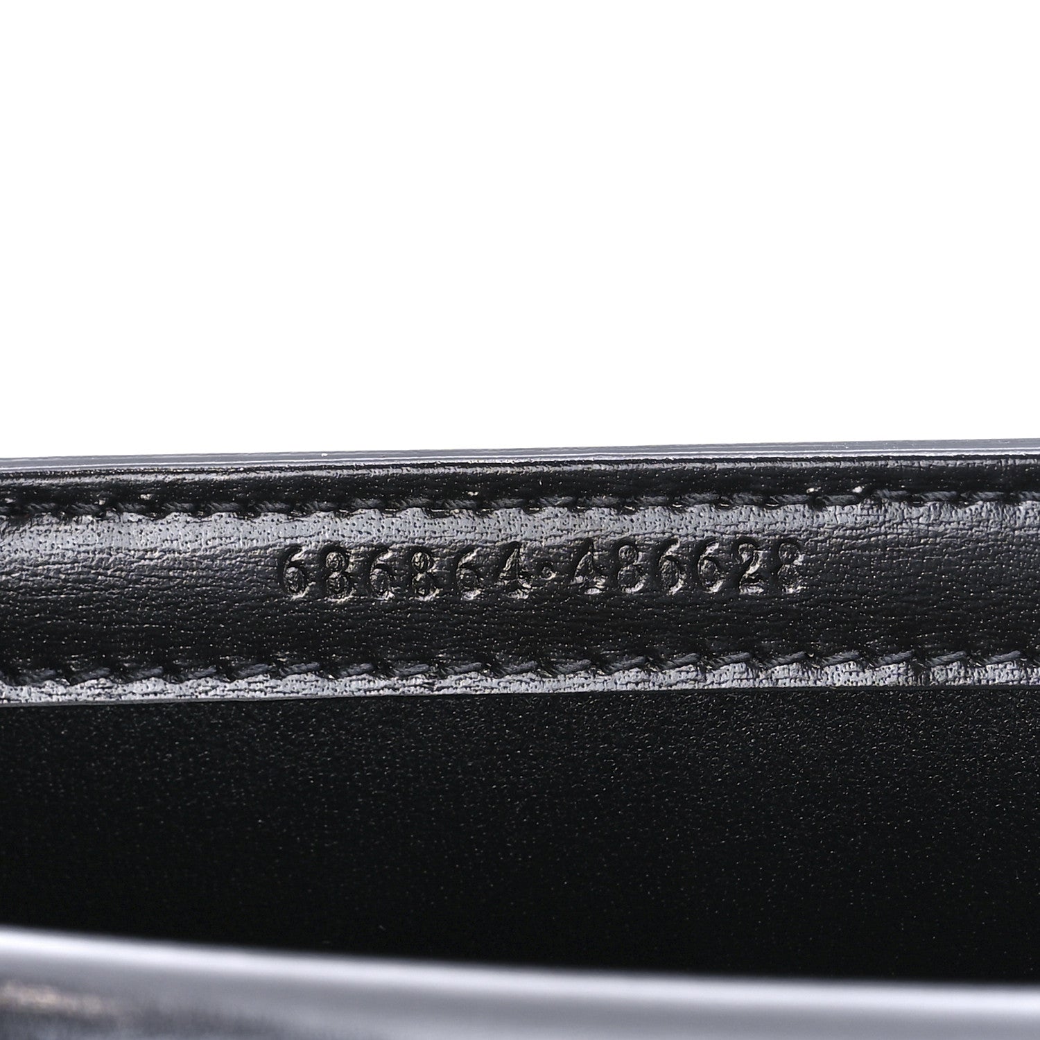 Gucci Boarded Dyana Lux Calfskin Web Monochrome Mini Bamboo 1947 Top Handle Bag Black 6 of 8