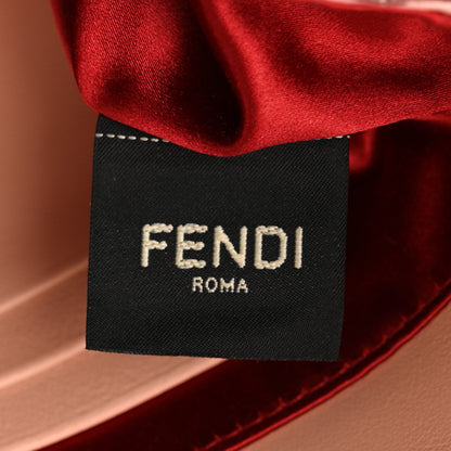 Fendi Sequin Paillettes Vitello Grace Sex and the City Mini Baguette Baby Pink 6 of 12