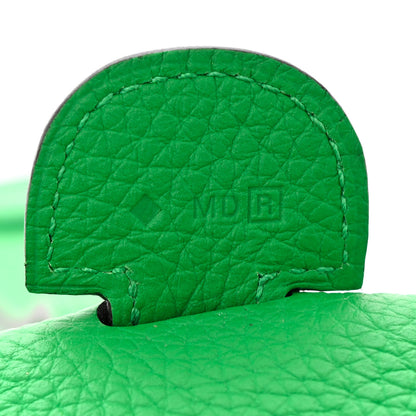 Hermes Taurillon Clemence Evelyne III GM Bambou 7 of 10