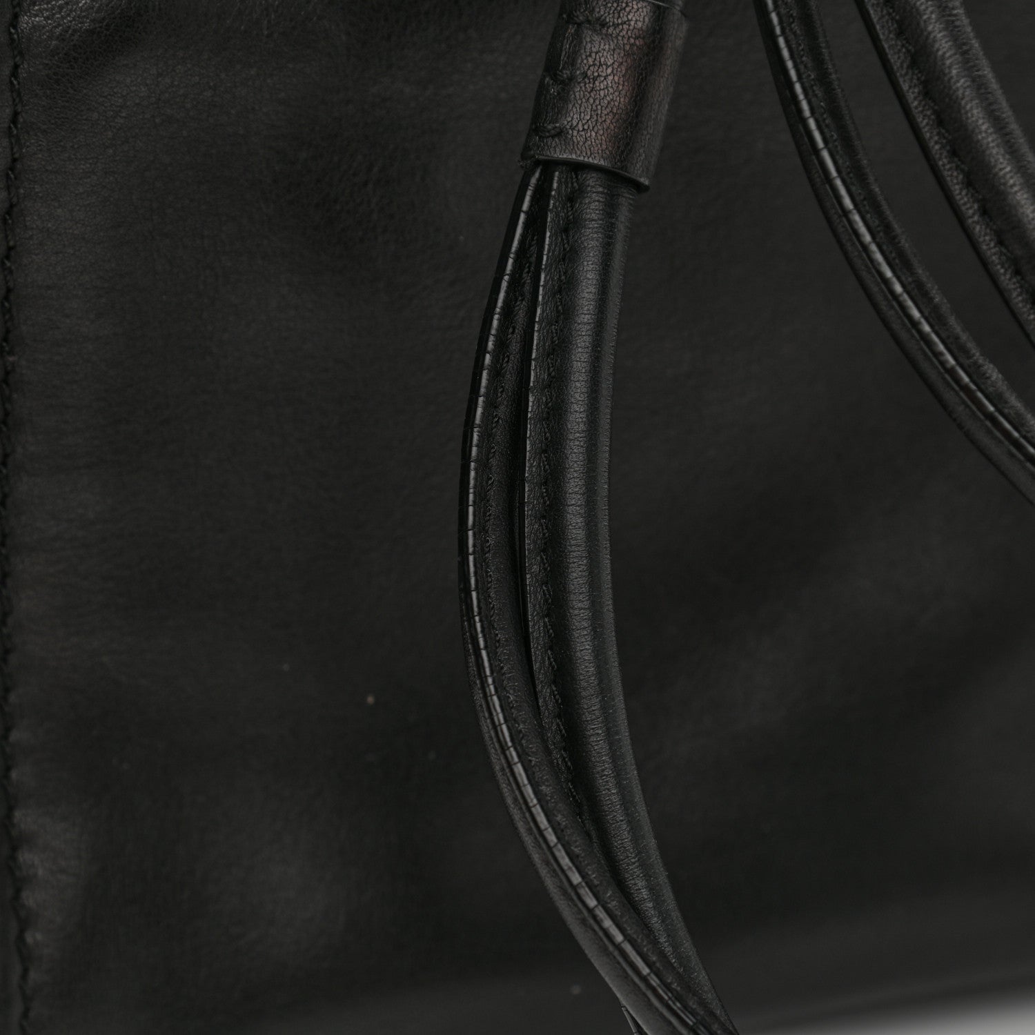 Loewe Nappa Chain Logo Shopper Tote Black 12 of 14