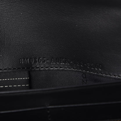 Fendi Vitello Liberty Lucido F is Fendi Continental Envelope Wallet On Chain Black 6 of 10