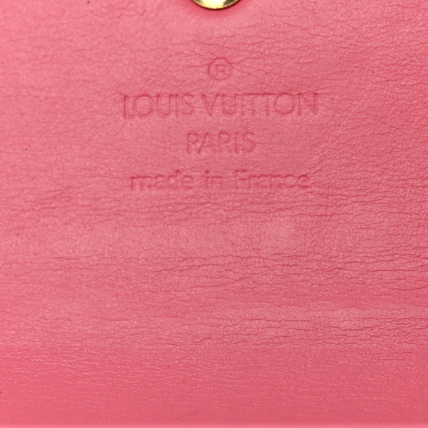 Vernis Porte Tresor International Wallet Framboise