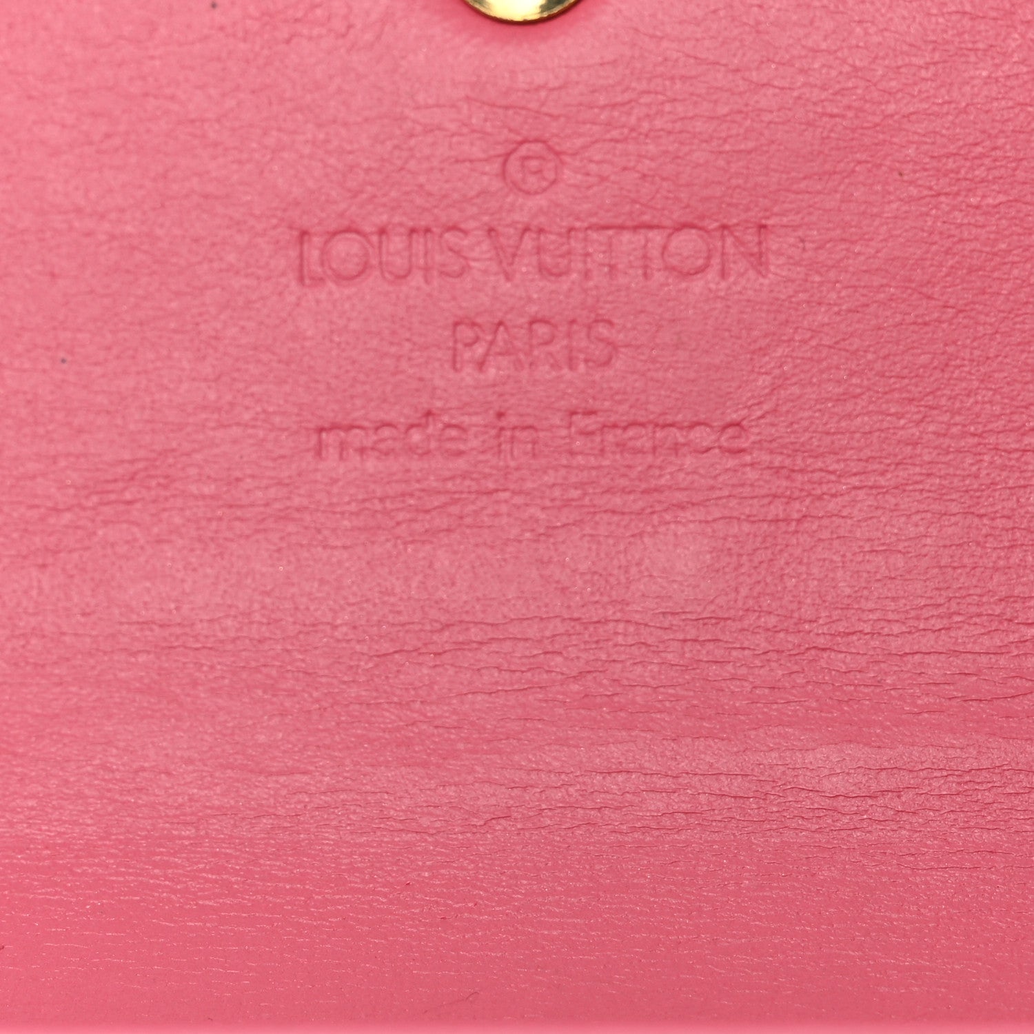 Louis Vuitton Vernis Porte Tresor International Wallet Framboise 6 of 9