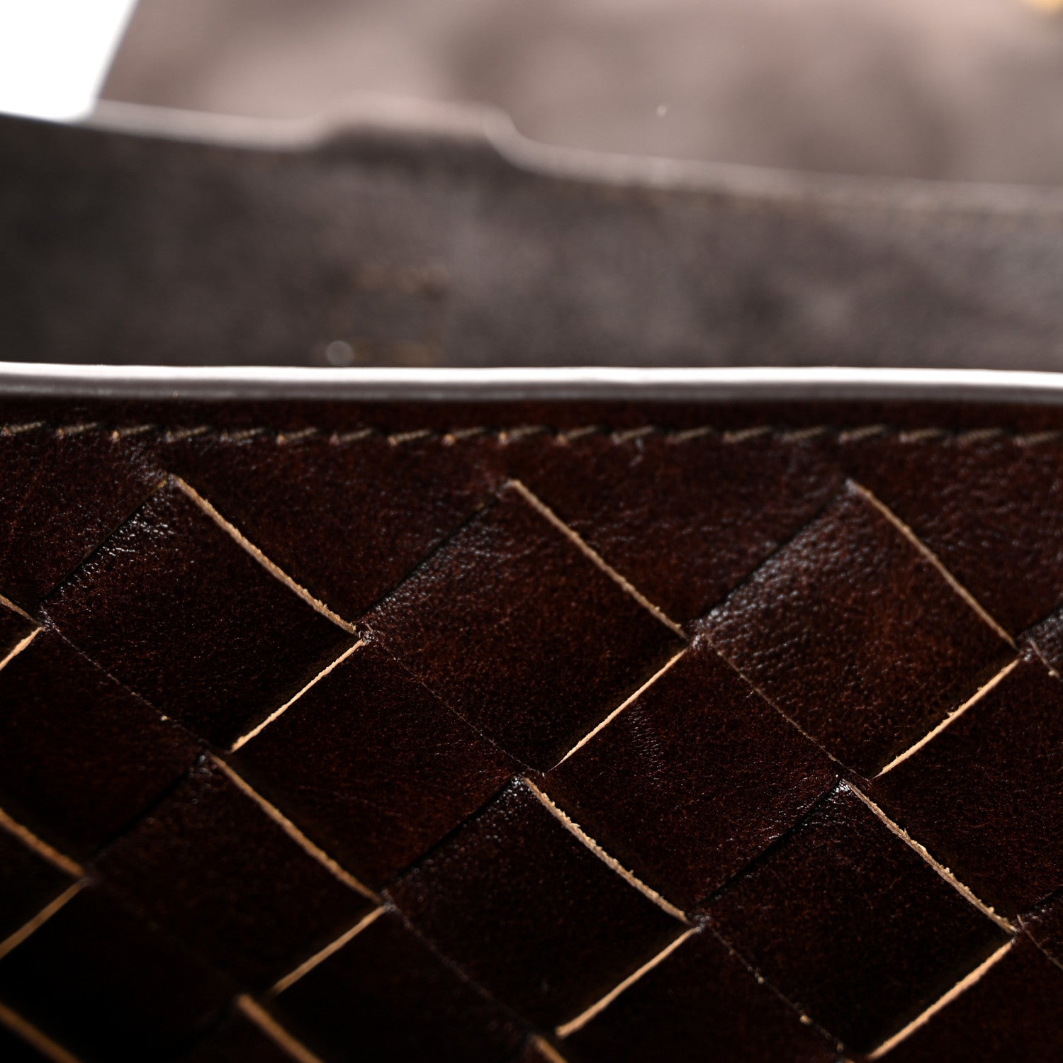 Bottega Veneta Silky Calfskin Medium Ciao Ciao Dark Mahogany 11 of 14