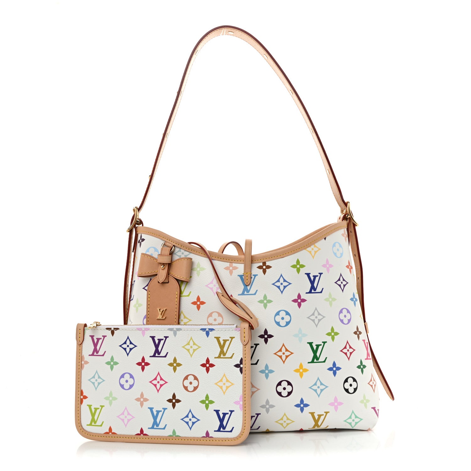 Louis Vuitton LV X TM Monogram Multicolor CarryAll PM White 3 of 11