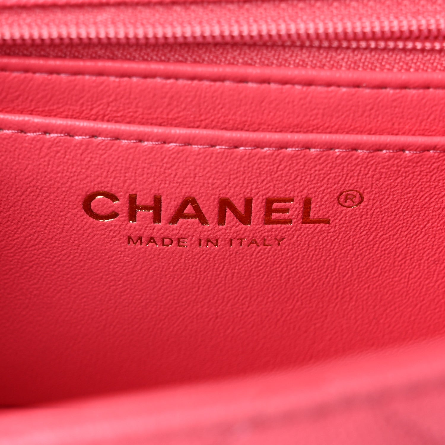 Chanel Caviar Quilted Mini Top Handle Rectangular Flap Pink 6 of 10