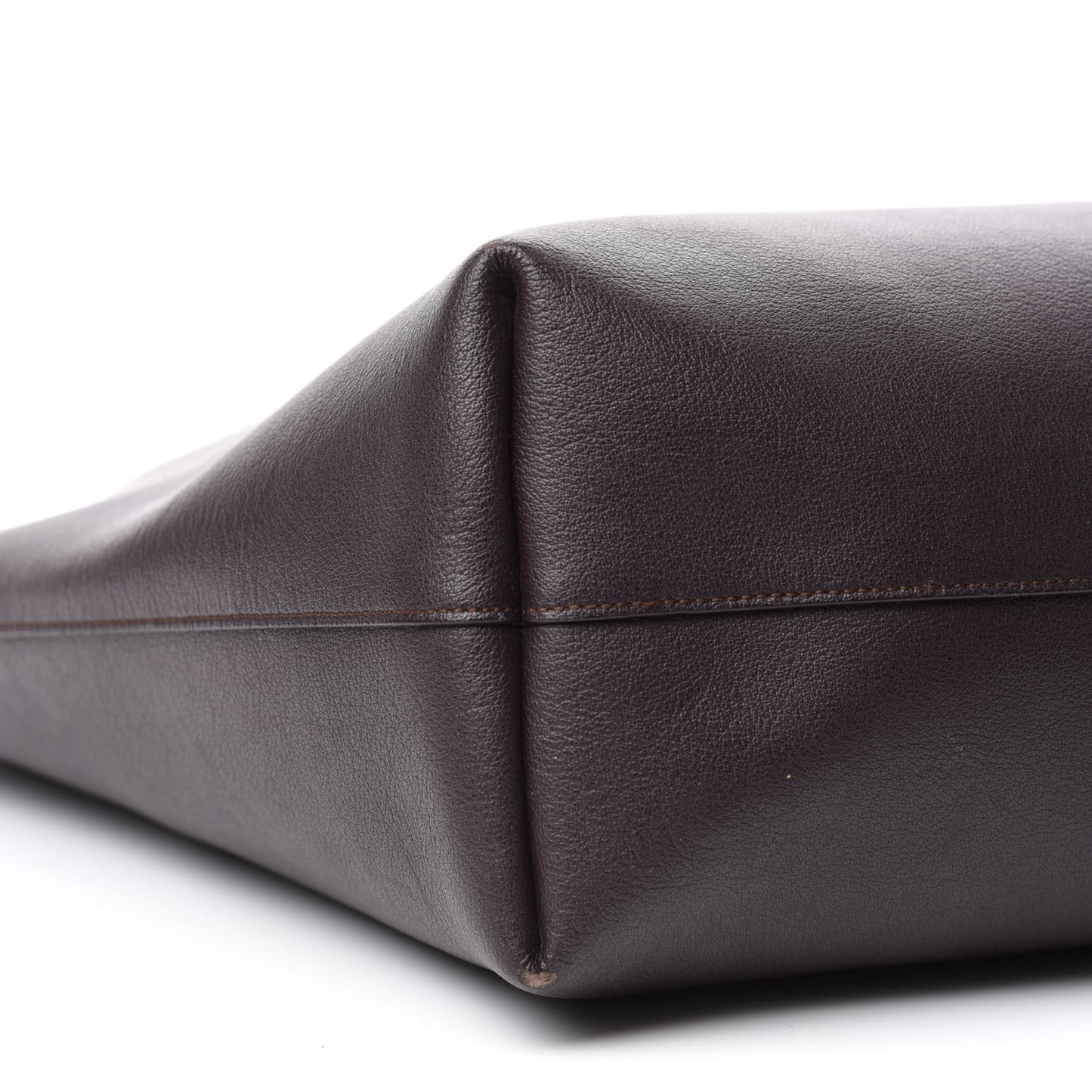 Calfskin Large Shopping Tote Amaranto