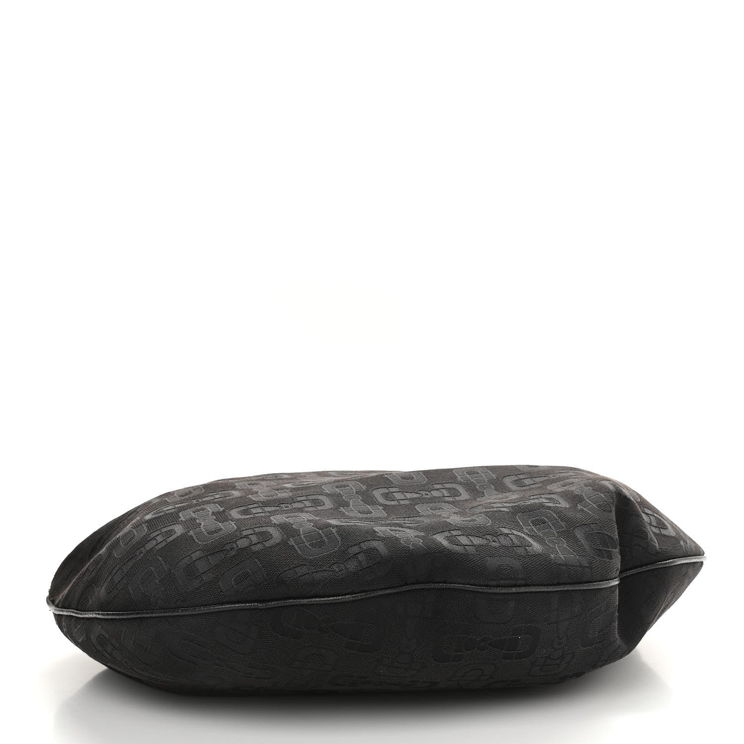 Gucci Canvas Horsebit Glam Hobo Black 3 of 10