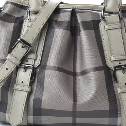 Burberry Smoked Check Small Northfield Tote Trench 10 of 14