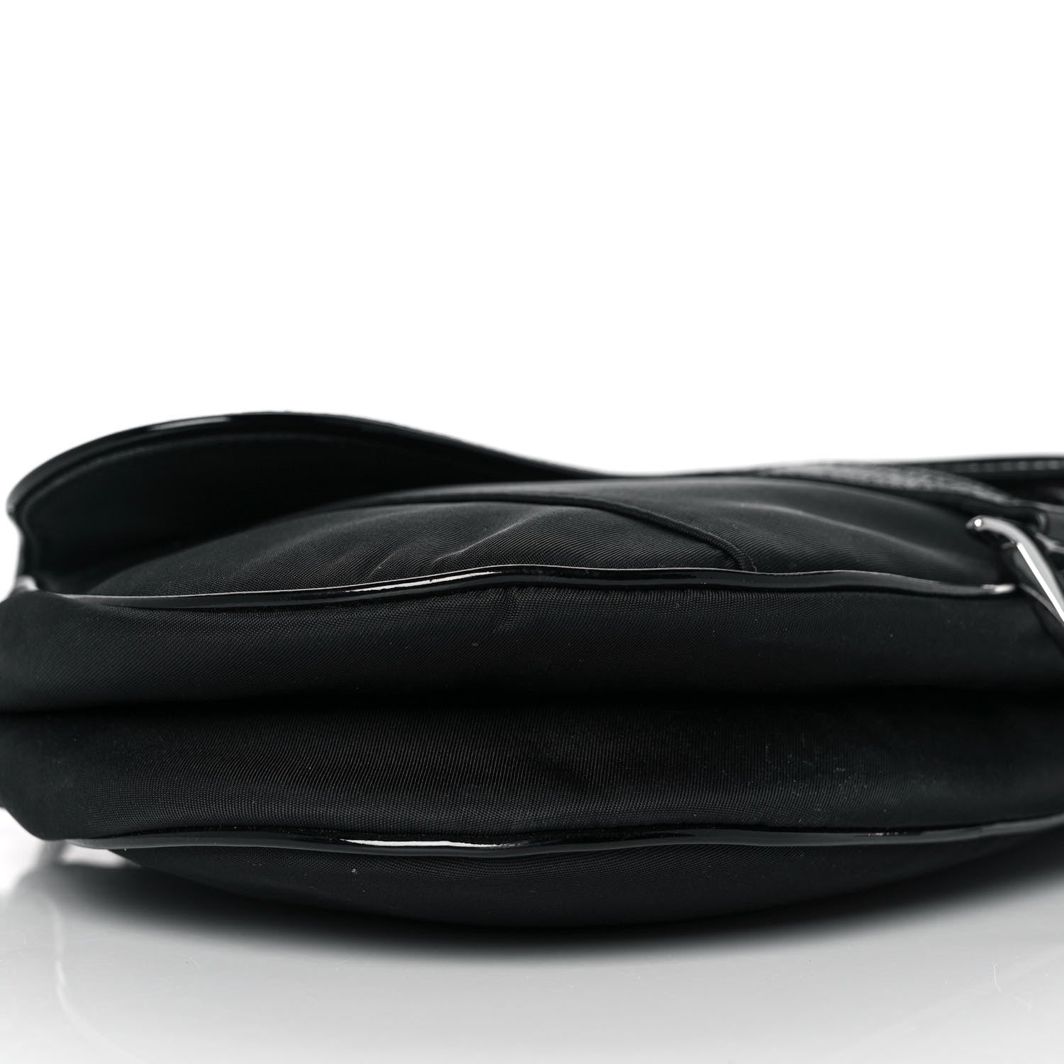 Christian Dior Nylon Saddle Bag Black 7 of 11