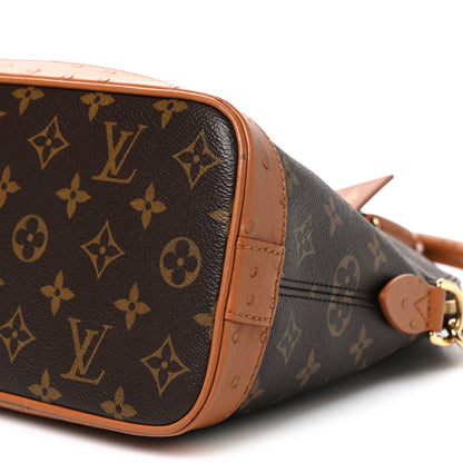 Louis Vuitton Monogram Ostrich Alma Soft MM Celebration 9 of 9