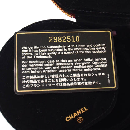 Chanel Calfskin Round Jewelry Travel Case 7 of 7