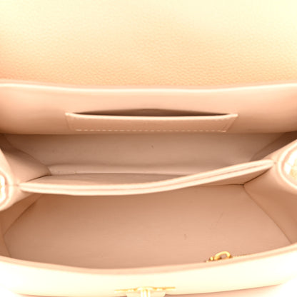 Louis Vuitton Grained Smooth Calfskin Rose Des Vents PM Creme 6 of 14