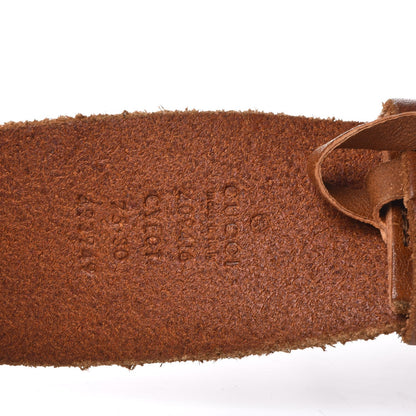 Gucci Faded Calfskin Double G 40mm Belt 75 30 Cuir 7 of 9