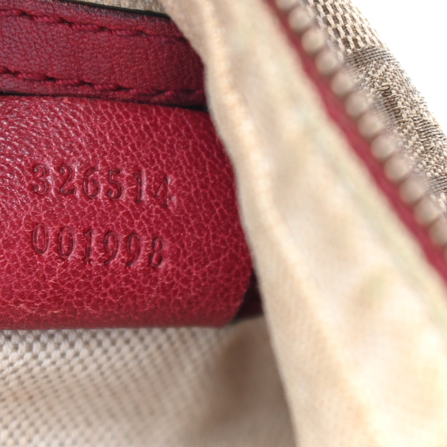 Gucci Monogram Small Miss GG Hobo Red 7 of 10