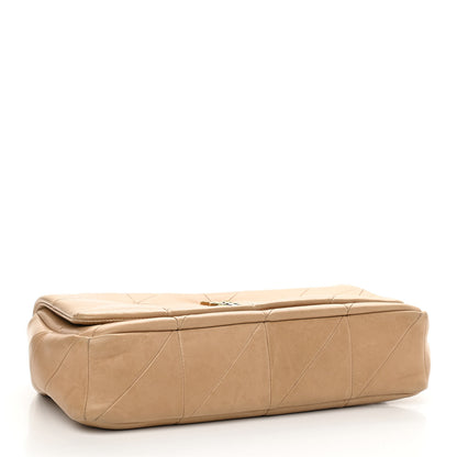 Saint Laurent Lambskin Patchwork Monogram Medium Jamie Beige 3 of 11