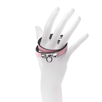 Hermes Swift Rivale Double Tour Bracelet T3 Rose Sakura 2 of 4